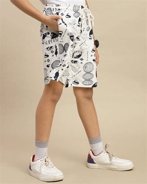Superman Printed Regular Fit Shorts For Boys – Kidsville
