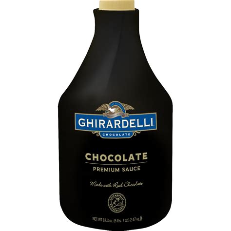 GHIRARDELLI CHOCOLATE SAUCE 87.3 OZ - $17.99 at Costco
