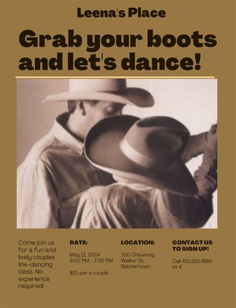 Couples Line Dancing , 336 Chauncey Walker Stret, Belchertown, MA, 11 ...