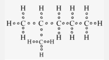 Lewis structure of hexane - Brainly.in