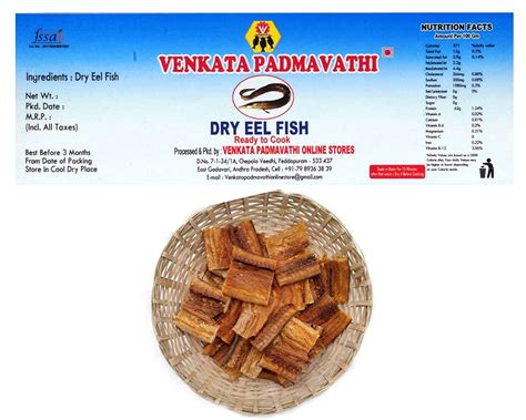 EEL Dry Fish (Bommidalu) -1 Kg - Dry Fish /Sea Food / Seafood (1000 ...