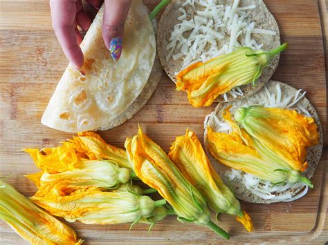Squash Blossom Quesadillas — Le Dinner party in 2024 | Nutrition ...