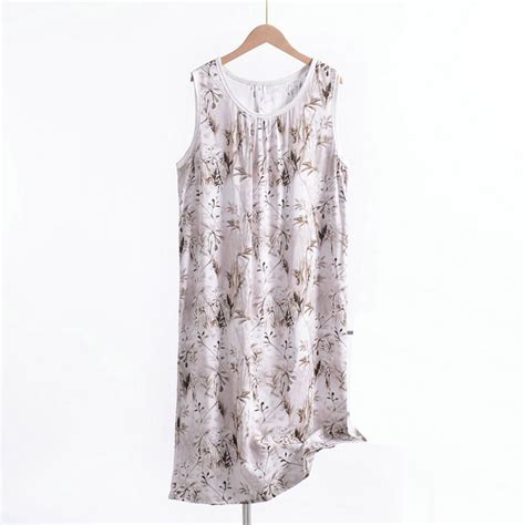 Plus Size Nightgowns 5X-6X Plus Size Sleeveless Nightgowns Gowns Womens ...