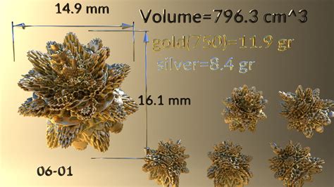 Mandelbrot Fractals - 3D Model by reactor7070