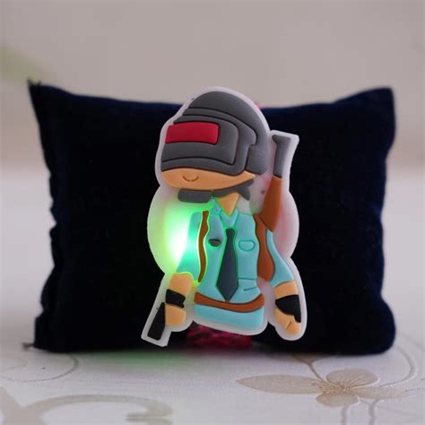 Send Designer Pubg Bracelet Kids Rakhi Online | Rakhibazaar.com