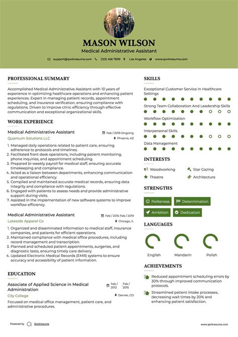 10+ Medical Administrative Assistant Resume Samples & Templates for 2025