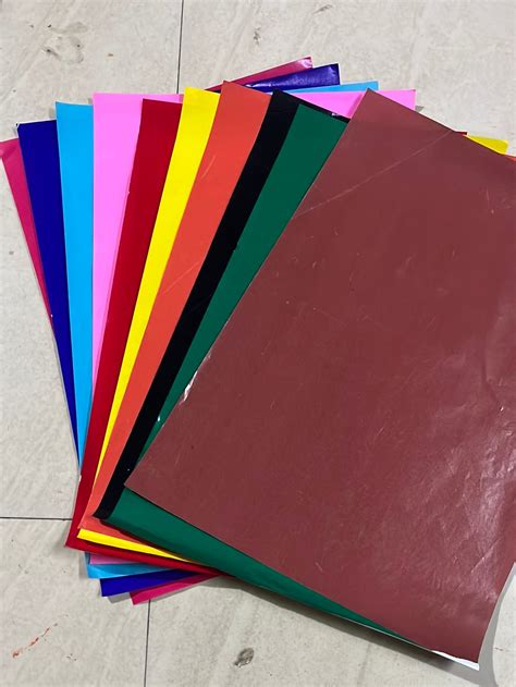 Varnish color paper 10 sheets – KnowHowArtCraft