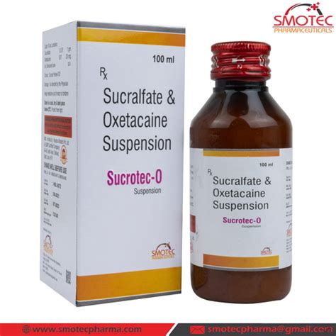 SUCROTEC-O Suspension SMOTEC PHARMACEUTICALS