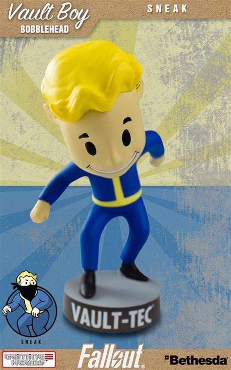 Fallout 3: Vault Tec Pip Boy Sneak Bobblehead Figure Toy - 5" : Amazon ...