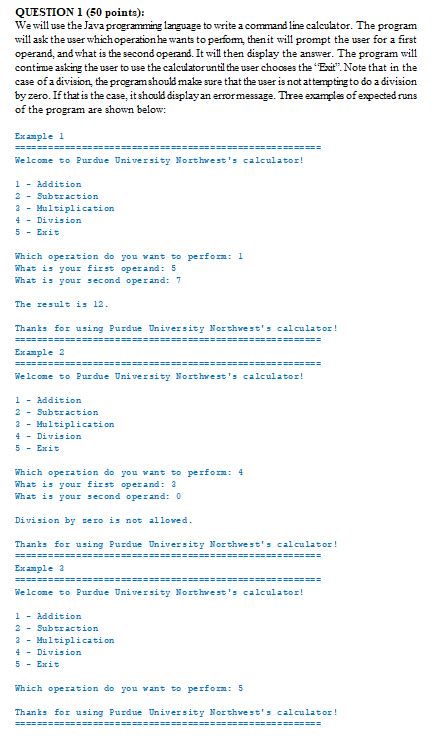 Image result for Command Line Calculator in Java