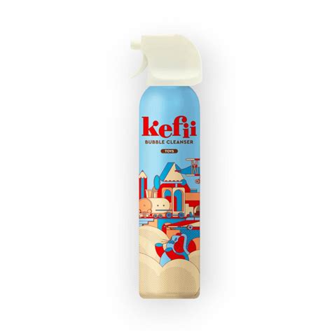 Kefii Bubble Cleanser for Toys - 200ml Berry Bliss – BabyAmore