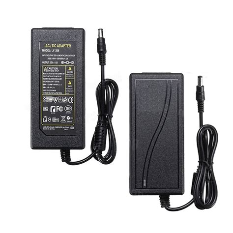 DC 12V 3A Power Adapter 36W AC100-240V to DC12V Transformers Switching ...