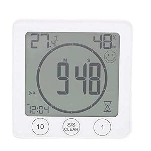 Set of 2 Temperature Monitor, Humidity Timer High Accuracy -10℃~+50 ...