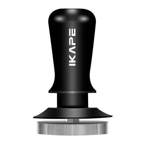 Ikape49mm Espresso Tamper Black Premium Barista Coffee Tamper With ...