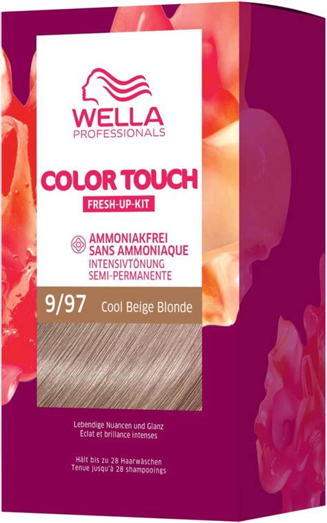 Wella Professionals Color Touch Rich Natural Cool Beige Blonde 9/97 ...