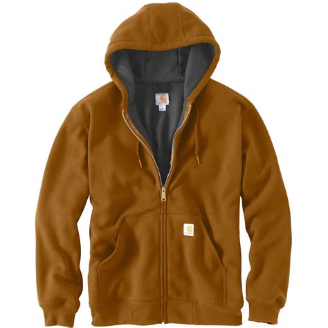 Carhartt Rain Defender Rutland Full-Zip Hooded Sweatshirt - Men's ...