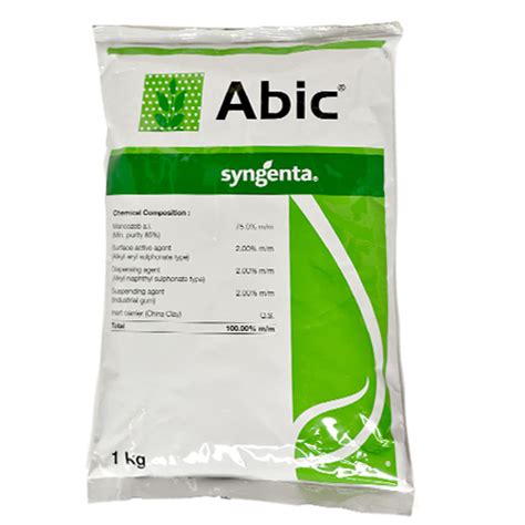 Syngenta Abic (Mancozeb 75 % WP) Fungicide – Agriplex