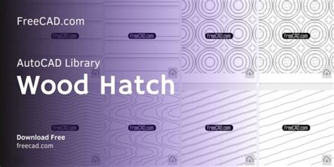 Wood Hatch AutoCAD Pattern | Free Download Texture CAD