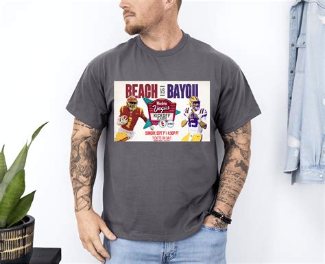 Vegas Kickoff Classic Lsu Vs Usc September 1 2024, T-Shirt Beautiful ...