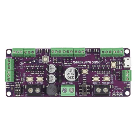 Maker Mini Sumo Board ATMEGA328P Robot Controller - Buy in India