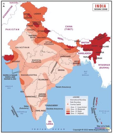 Map Work On a physical map of India mark the following 1. earthquake ...