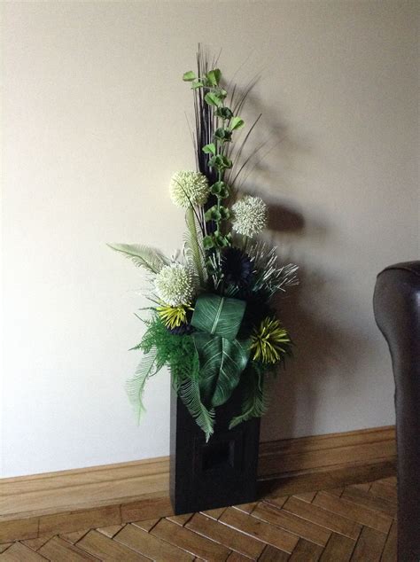 Oversized Floor Vases With Arrangements
