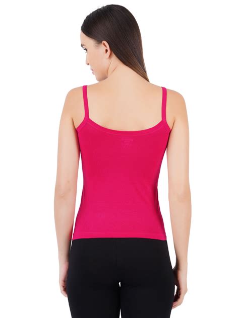 Womens Colour Camisole Cheers (2 PCs Pack)