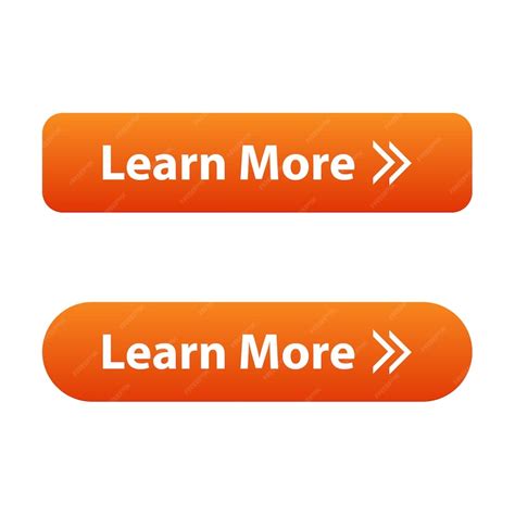 Learn more button | Premium Vector