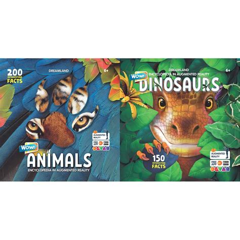 Buy Animals- Wow Encyclopedia In Augmented Reality- Age 6++Dinosaurs ...