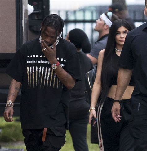 KYLIE JENNER and Travis Scott Out and About in Miami 06/06/2017 ...