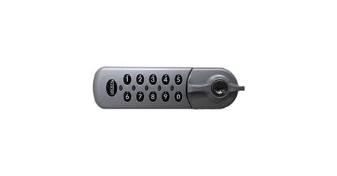 Lockey EC784SL Left Handed Flush Fit Electronic Keypad Cabinet Lock ...