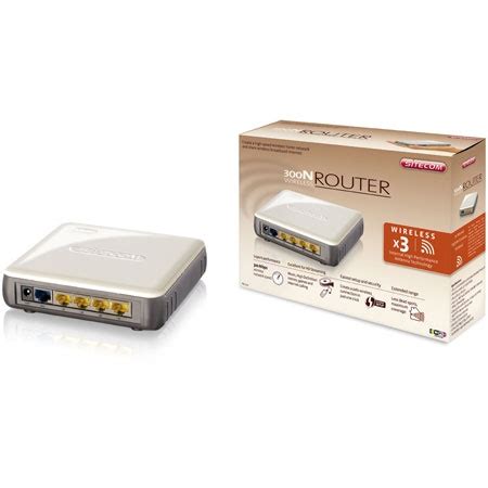 Specificaties van Sitecom WL-342 Wireless Router 300N X3 - Tweakers