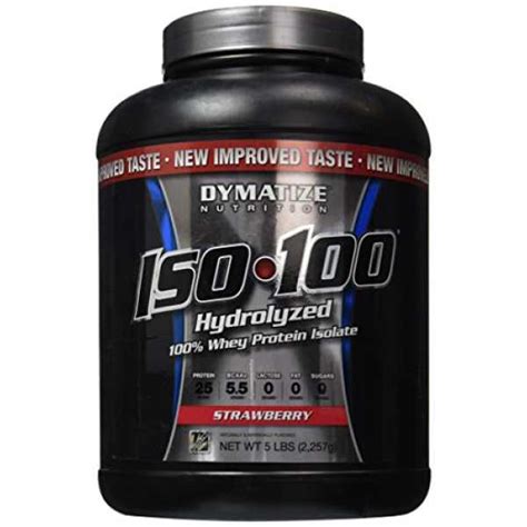 Dymatize Iso 100 Hydrolyzed Whey Protien (Strawberry) Price in India ...