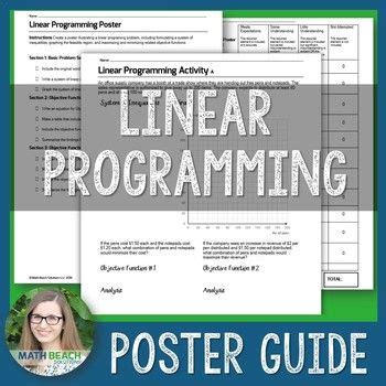 Image result for Linear Programming Poster