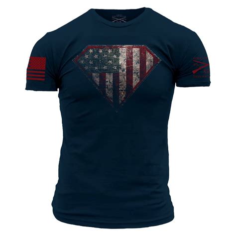 Mens Patriotic Shirts | Super Patriot 2.0 Tee | Grunt style, Mens ...