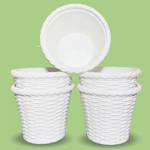 TFH 6" Woven Mat Design (Pack of 5) Gamla Planter Pot Vase Plant ...