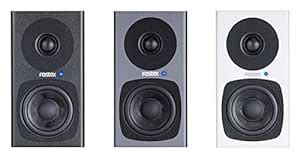 Fostex PMO.3B 3-Inch 2-Way Powered Digital Speaker System, Black, Set ...