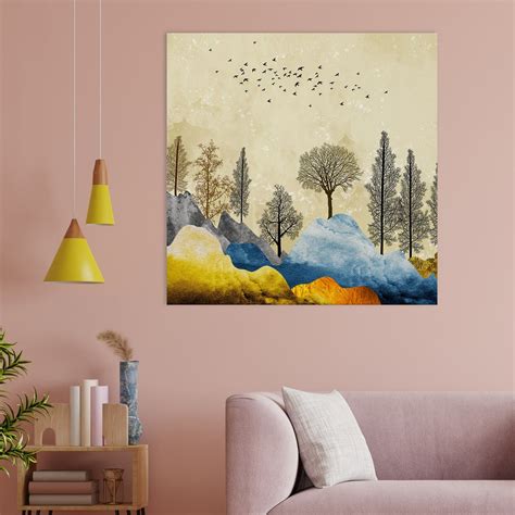Experience the Serenity of Nature | Large Nature-Themed Canvas Wall Art ...