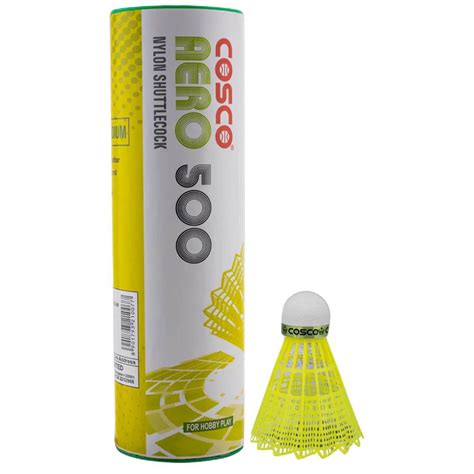 Cosco Aero 500 Shuttlecock (Pack of 3) – Sportswing.in