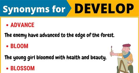105+ Synonyms for "Develop" with Examples | Another Word for "Develop ...
