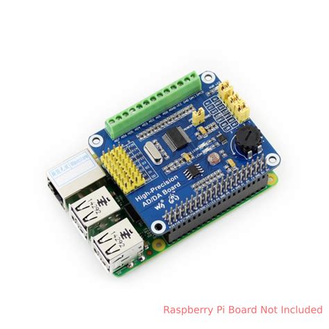 Waveshare Raspberry Pi High Precision AD/DA Board – REES52