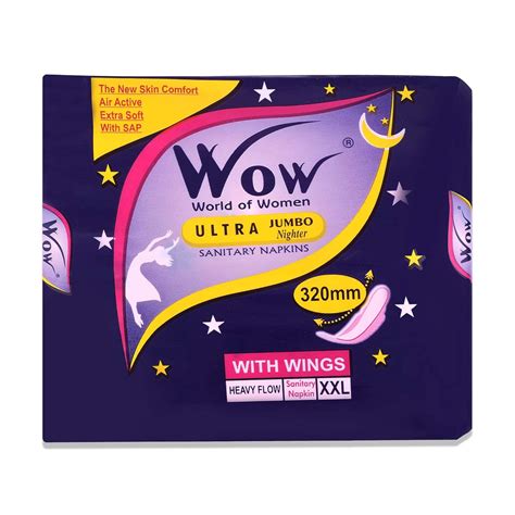 Buy Wow World of Women Ultra Jumbo Nighter Extra Soft and Comfort Day ...