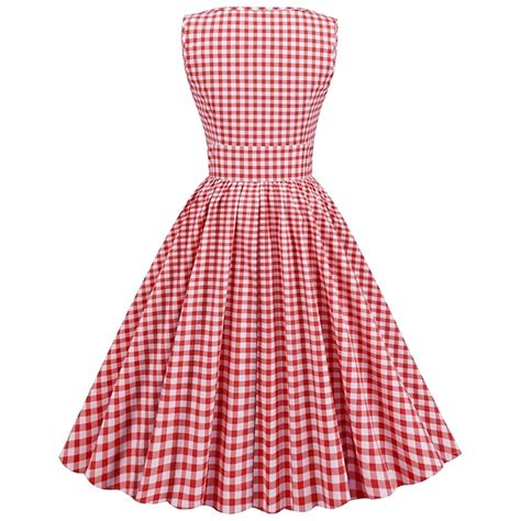 Années 1950 Rétro Vintage Rockabilly Robe de cocktail Robe trapèze Robe ...