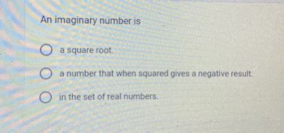 Image result for Square Root Property Imaginary Number