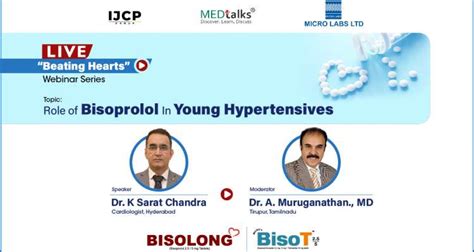 Role of Bisoprolol in Young Hypertensives | Live Webinar | Medtalks