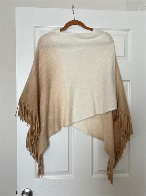 T.J.Maxx Beige Poncho Sweaters for Women | Mercari