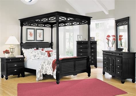 Top 10 Image of Queen Canopy Bedroom Set | Richard Bibb