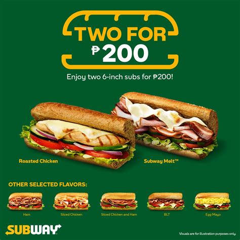 Subway Menu Updated Prices In Philippines 2023, 41% OFF