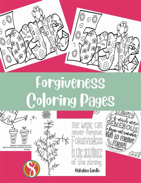 Free Forgiveness Coloring Pages — Stevie Doodles
