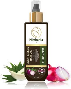 NIMBARKA Onion & Neem Hair Oil For Hair Strengthening 100*3 Pack Of 3 ...